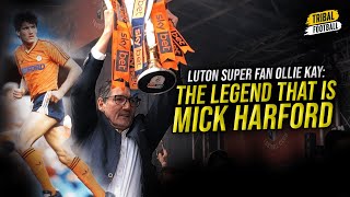 Paying tribute to Luton legend Mick Harford