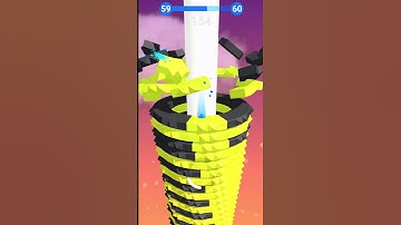 Stack ball 3d gameplay level 59-60 #gaming #gameplay #youtubeshorts #shorts #viral