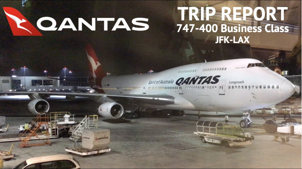 TRIP REPORT Qantas 747-400 Upper Deck Business Class