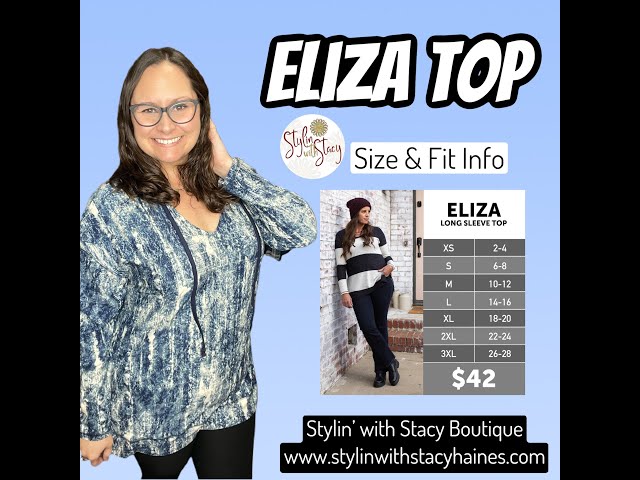 LuLaRoe Eliza Top - Size & Fit w/ Stacy Haines 