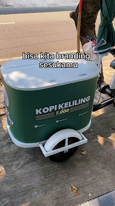 Gerobak kopi keliling 0822-2221-7966 #shorts  #shortsvideo #viral #gerobakmotor #boothkontainer