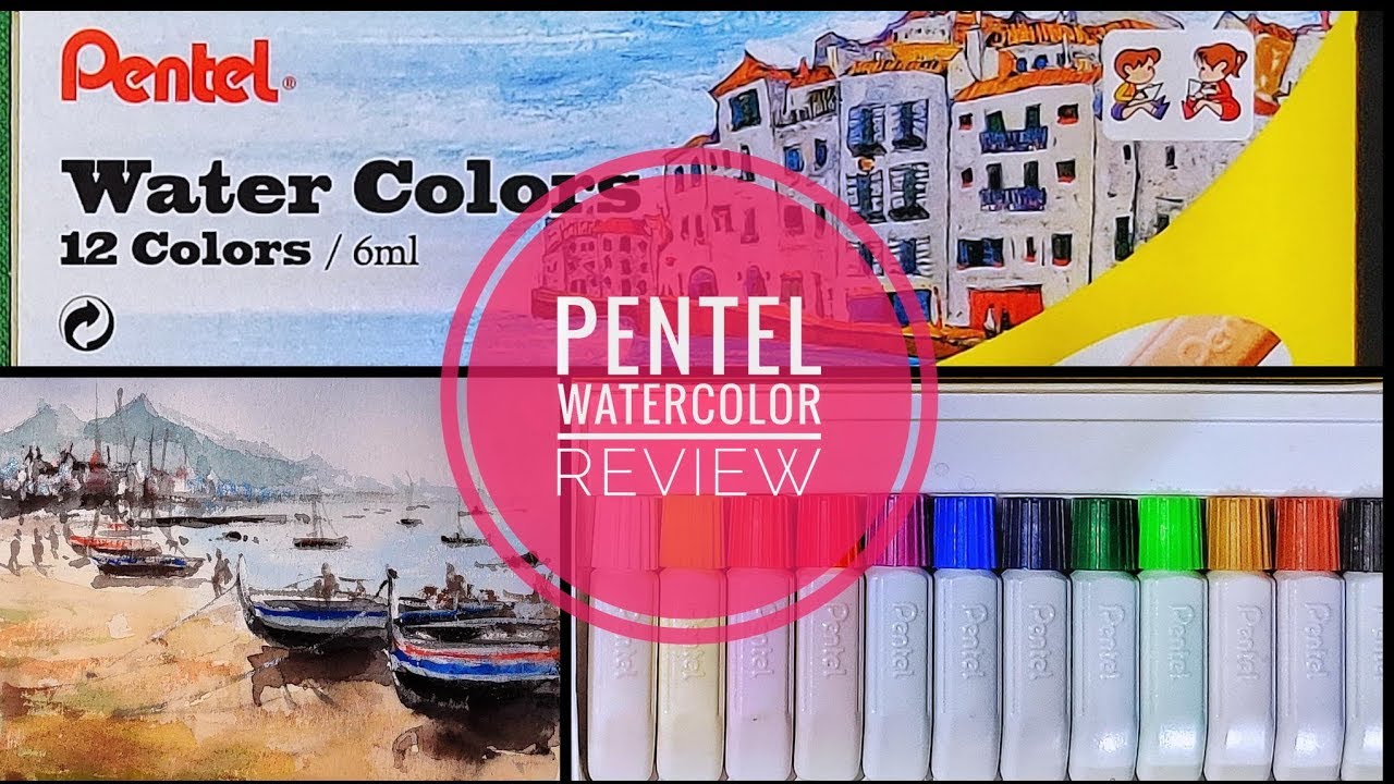 Watercolor Tests: Gansai Tambi, Van Gogh and Prang