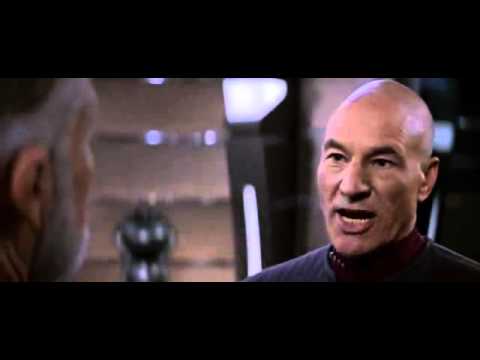 STAR TREK 9 INSURRECTION: Picard and Dougherty - Justice and Injustice (german)