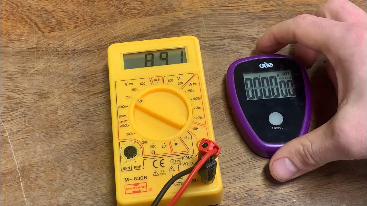 PRACTICAL Charging and discharging a capacitor YouTube