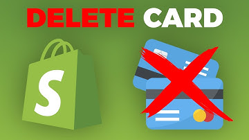 How To Delete Credit Card From Shopify