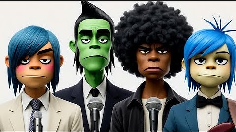 Gorillaz – Feel Good (1950’s Motown Soul AI Tribute Cover) [VINTAGE EDITION]