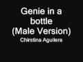 Christina Aguilera - Genie in a bottle(male version)