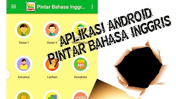 Aplikasi Android pintar bahasa Inggris