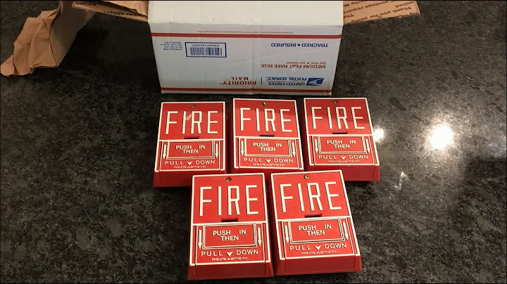 Quick Fire Lite BG-10 Pull Station Lot Unboxing