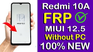 Redmi 10A GOOGLE ACCOUNT BYPASS (without pc) | MIUI 12.5 Latest Update 💥💥💥 screenshot 4