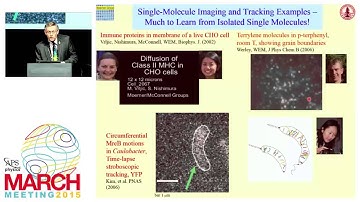 Light & Single-Molecule Spectroscopy, Imaging, & Photocontrol - W.E. Moerner
