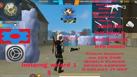 Set Edit App 95% Headshot Rate Commands | Set Edit Free Fire Headshot🔥⚡