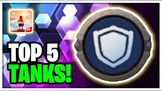 Top 5 Best Tank Type Heroes | F2P Day 93 - Souls • Habby