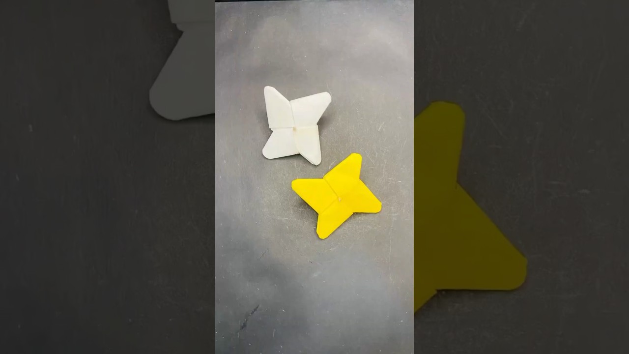 Handmade DIY Paper Spinner…………