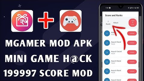 Mgamer Mini Game Hack | Mgamer Mod Apk | Mgamer Score Adder Script | Mini Game Mod Apk | Hack Trick