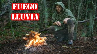 Hacer Fuego Bajo La Lluvia - Técnica De Supervivencia Rusa