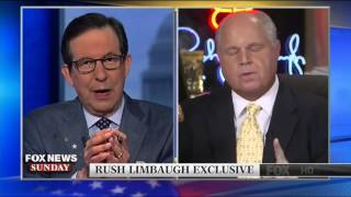 "Media Did Not Make Donald Trump and They Can't Destroy Him" Chris Wallace VS Rush Limbaugh Rage