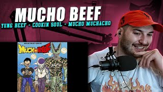 REACCION: MUCHO BEEF - YUNG BEEF x COOKIN SOUL FT MUCHO MUCHACHO [VISUALIZER OFICIAL]