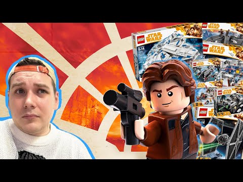 WSZYSTKIE SETY LEGO z filmu  STAR WARS SOLO