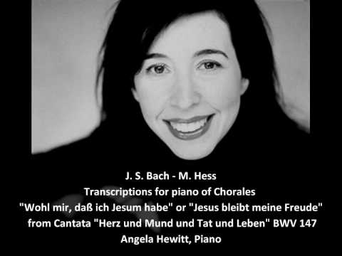 JS Bach-M. Hess - Piano Transcription of Jesu Joy ...