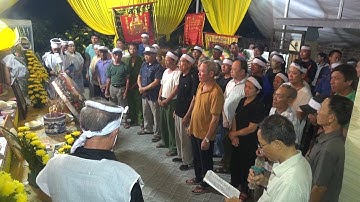 LỄ TANG CỤ TRẦN ĐỨC HỢI KHU 3 THỊ TRẤN TIÊN LÃNG HẢI PHÒNG