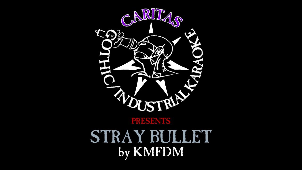 KMFDM Stray Bullet Karaoke Instrumental w. Lyrics Caritas
