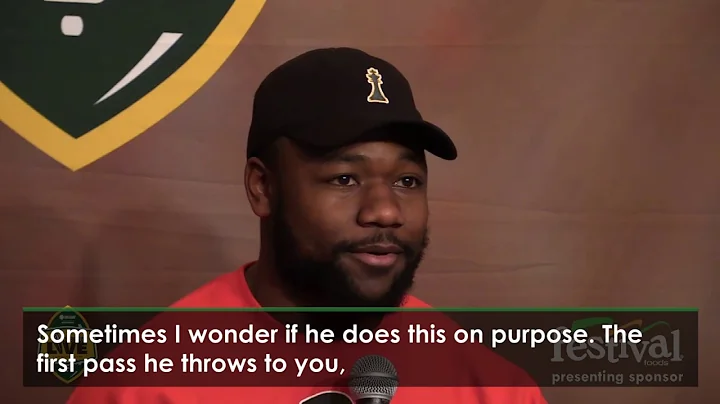 Montgomery on Rodgers' passes: You can hear them