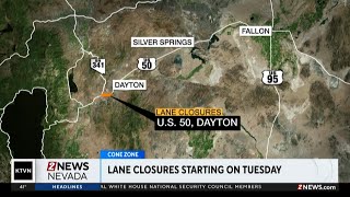 Lane reductions coming for U.S. 50 in Dayton