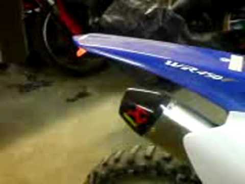 Yamaha WR 450 F 2008 Akrapovic Racing