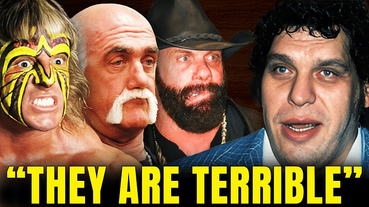 Before His Death, Andre The Giant Broke Silence & Named The Wrestlers He Hated Most