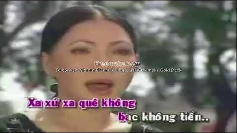 Karaoke tân cổ -  Nước biển mưa nguồn  - nam ai 126 - dây đào