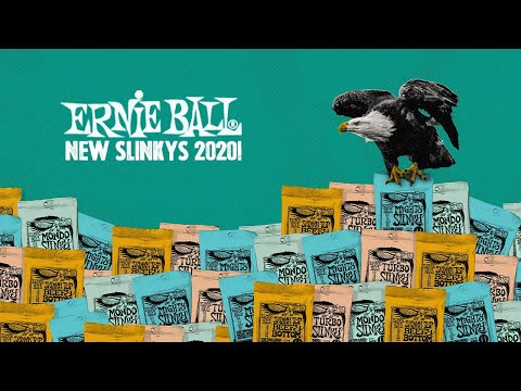 Ernie Ball: New Slinkys 2020! (Skinny Top Beefy Bottom, Mondo, Turbo, & Mighty)