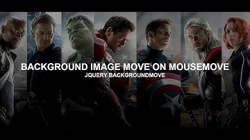 Background Image Move on Mousemove   Jquery BackgroundMove