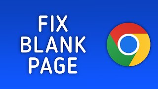 how to fix google chrome untitled blank page