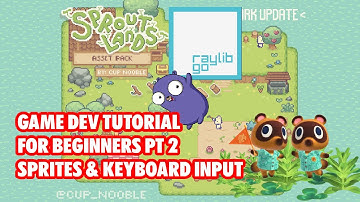 Making an Animal Crossing type game for beginners - Go & Raylib Tutorial - Part 2