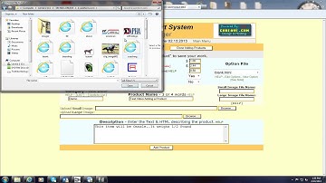 Core Shopping Cart System - Adding a Product Video