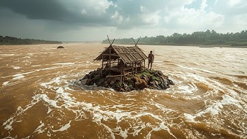 Survive Solo: ​​Build a Shelter on a Dangerous Oasis, Be Self-Sustained Using Primitive Tools