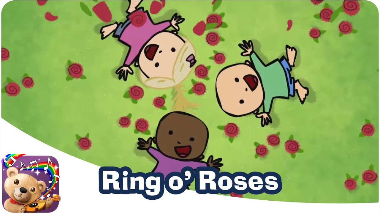 Ring O Ring Roses Rhymes Cartoon Stock Illustration 1841028694 |  Shutterstock