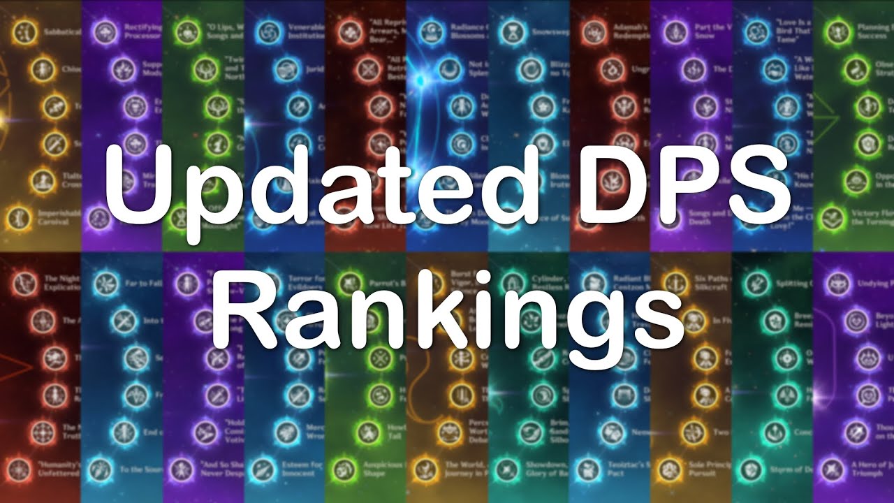 Updated C6 DPS Rankings: Columbina Maxed + Zibai Released + New Rotations