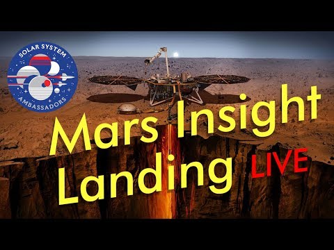 Live Streaming NASA's Mars Insight Lander!! Solar System Ambassador Stream