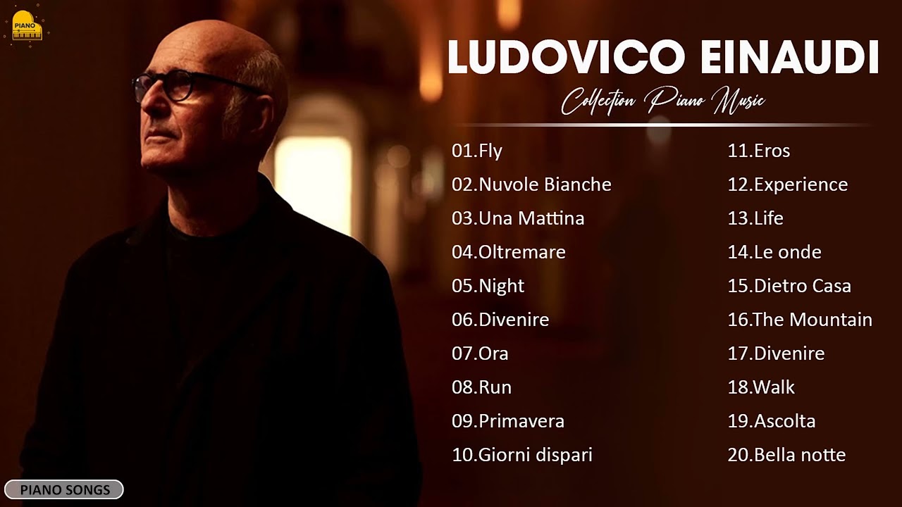 L u d o v i c o Einaudi Greatest Hits Full Album 2021 - Best songs