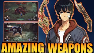 USE THESE WEAPONS NOW! This Weapon Combo is INSANE for Sung Jinwoo | Solo Leveling Arise