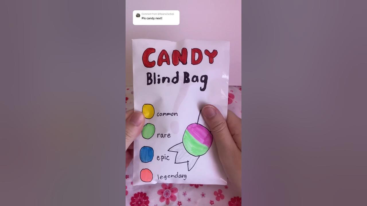 candy blind bag! #blindbag #blindbags #diy #craft #papersquishy # ...