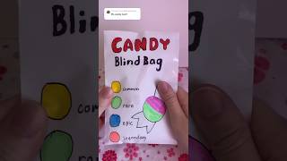 candy blind bag! #blindbag #blindbags #diy #craft #papersquishy #papercraft #asmr #candy #shorts