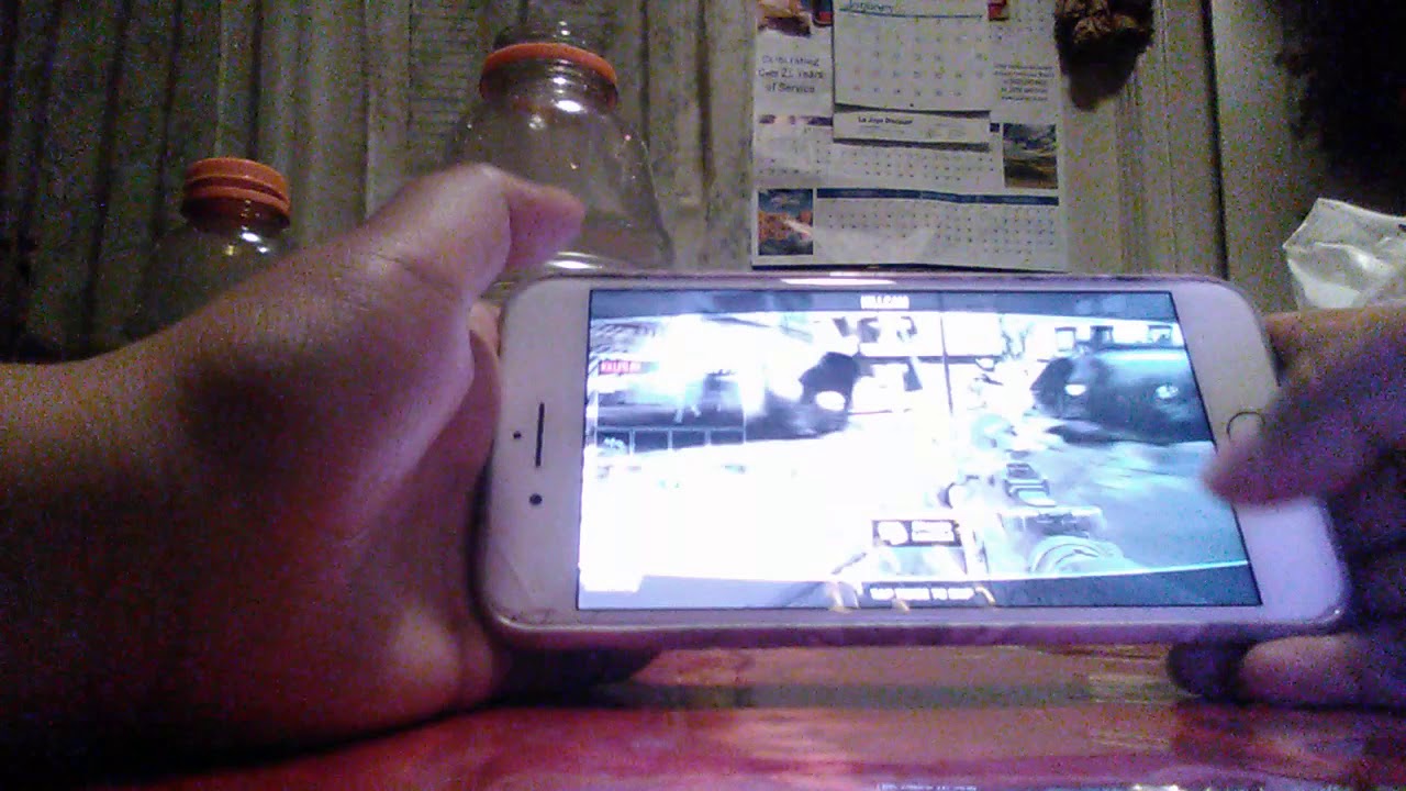 Playing call of duty in my phone - YouTube