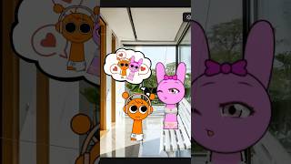 POV Oren wanted love with Pinki, but Rady..? | Incredibox Sprunki