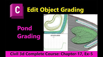 How to Edit Grading Object by Grading Creation Tools in AutoCAD Civil 3d | Site Grading Plan