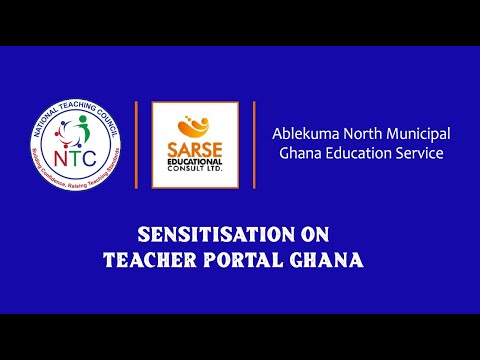 GHANA EDUCATION - HOW TO REGISTER AND USE THE TEACHER PORTAL PART 2 BY EVANS ADU