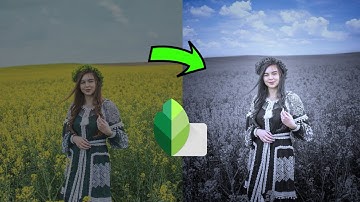 Snapseed Blue Sky Photo Editing |  Background Change | Snapseed Tutorial 2021