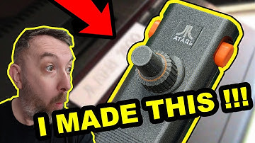 I 3D Printed This RARE Atari Joystick From 1983!